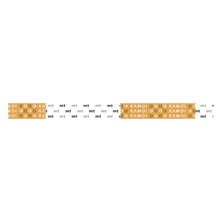 MT 1P Kamoi Washi Tape - Paper Core Design — with packaging