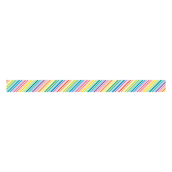 MT 1P Kamoi Washi Tape - Rainbow Stripe — with packaging