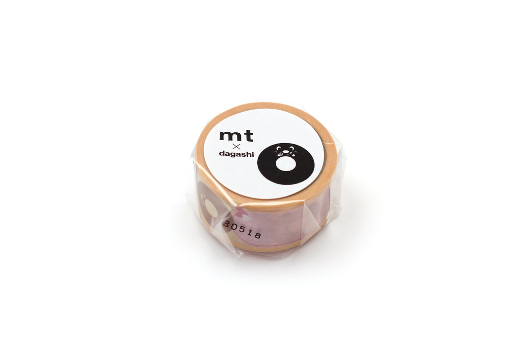 MT x Dagashi Washi Tape - Young-kun Memo — with packaging