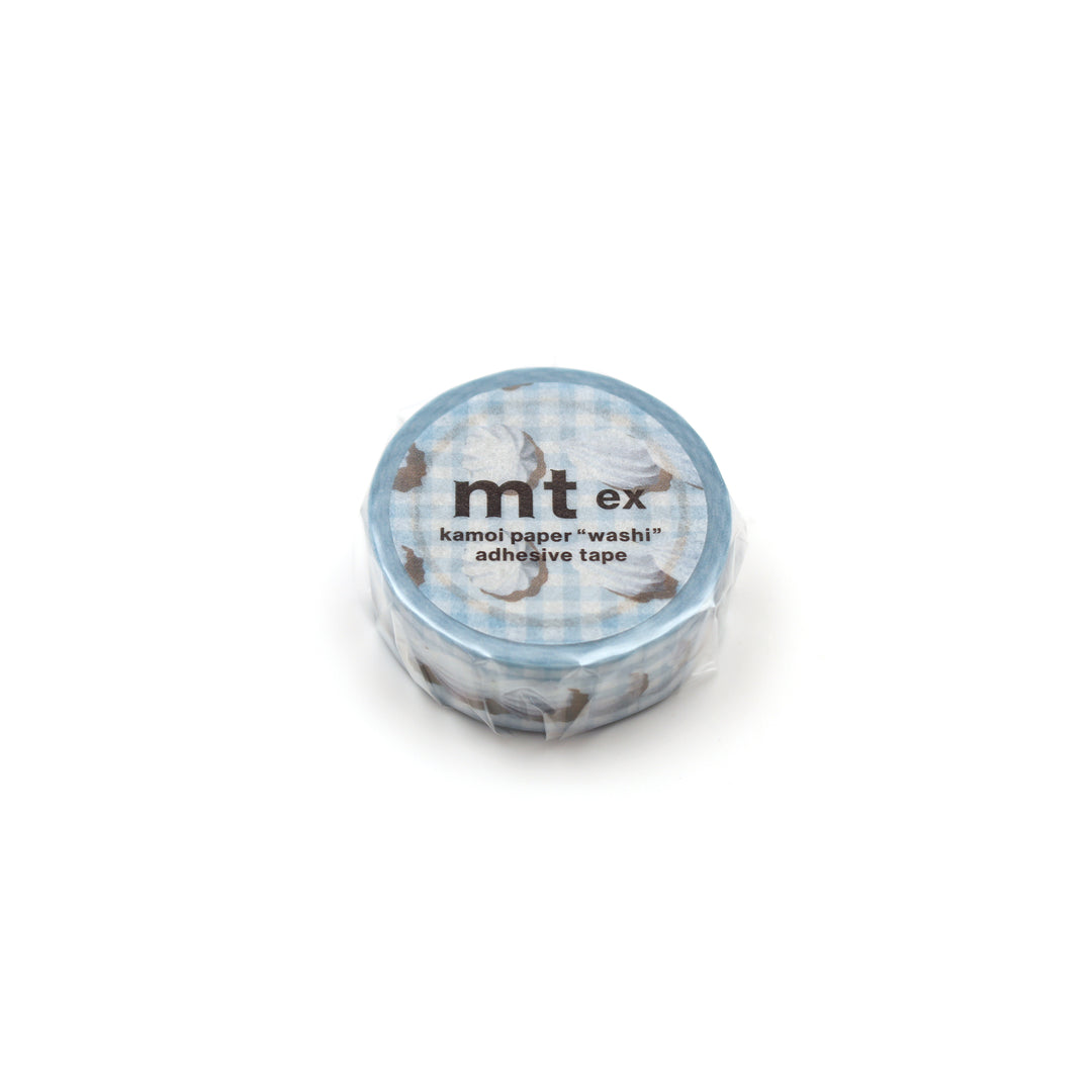 MT EX Washi Tape - Whipped Cream Line — with packaging