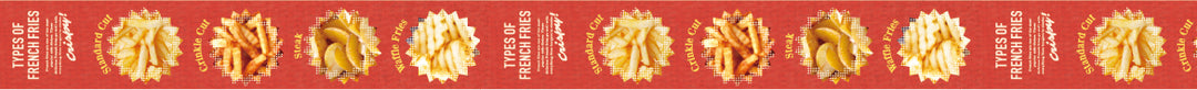MT EX Washi Tape - French Fries — close-up
