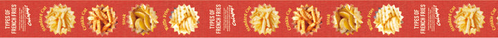 MT EX Washi Tape - French Fries — close-up