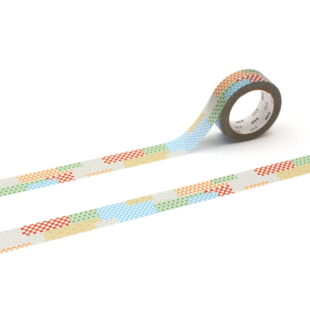 MT EX Washi Tape - Traditional Japanese Patterns Mix — pattern detail