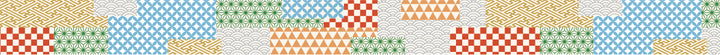 MT EX Washi Tape - Traditional Japanese Patterns Mix — applied on surface