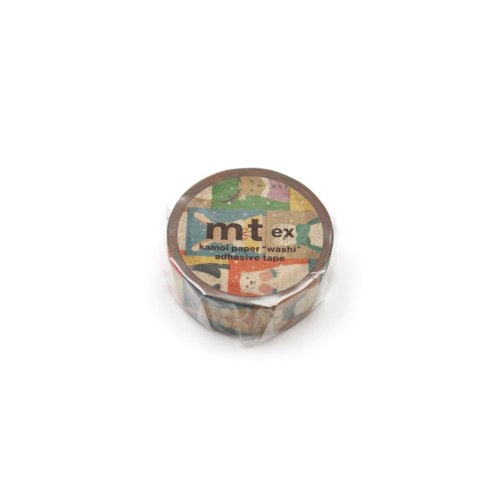 MT EX Washi Tape - Winter Attire — with packaging