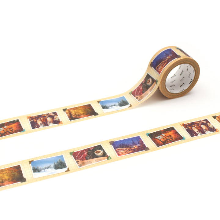 MT EX Washi Tape - Memory Album — pattern detail