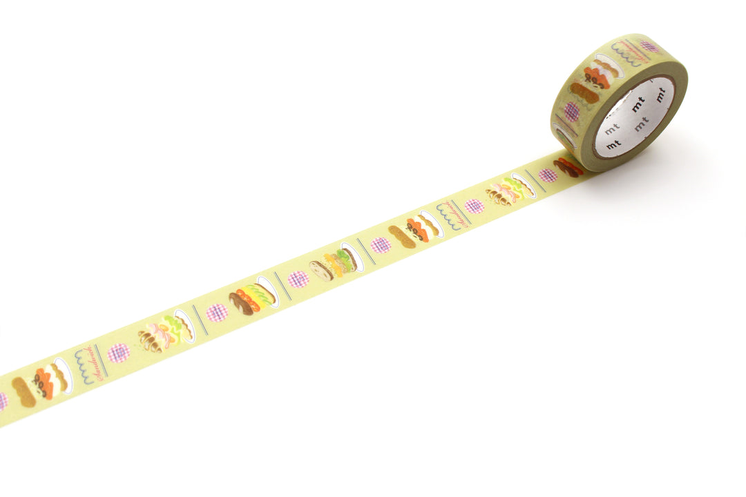 MT EX Washi Tape - Sandwich — pattern detail