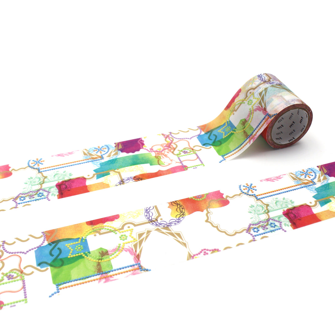 MT EX Washi Tape - Frame Collage — roll front