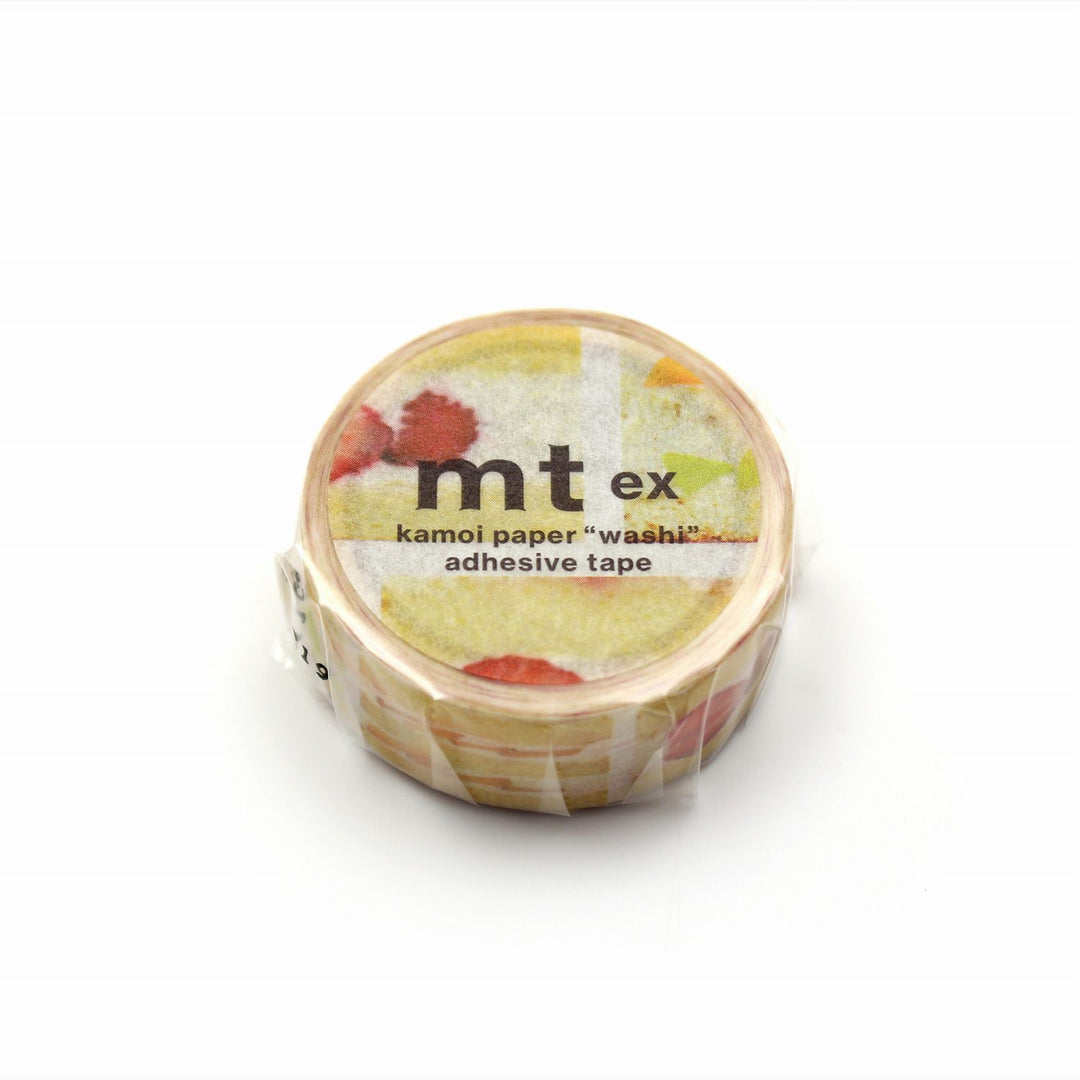 MT EX Washi Tape - Fruit Shortcake — pattern detail