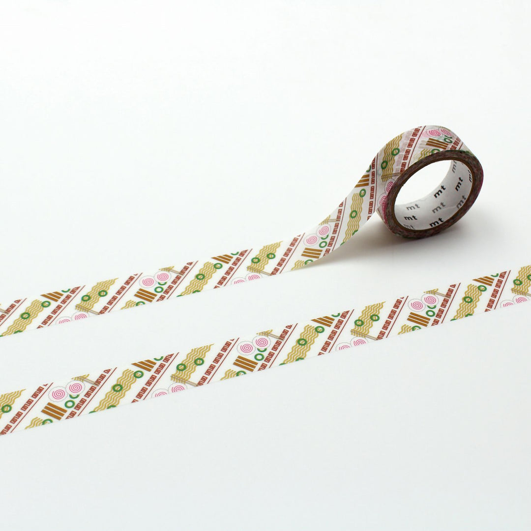 MT EX Washi Tape - Ramen — roll front