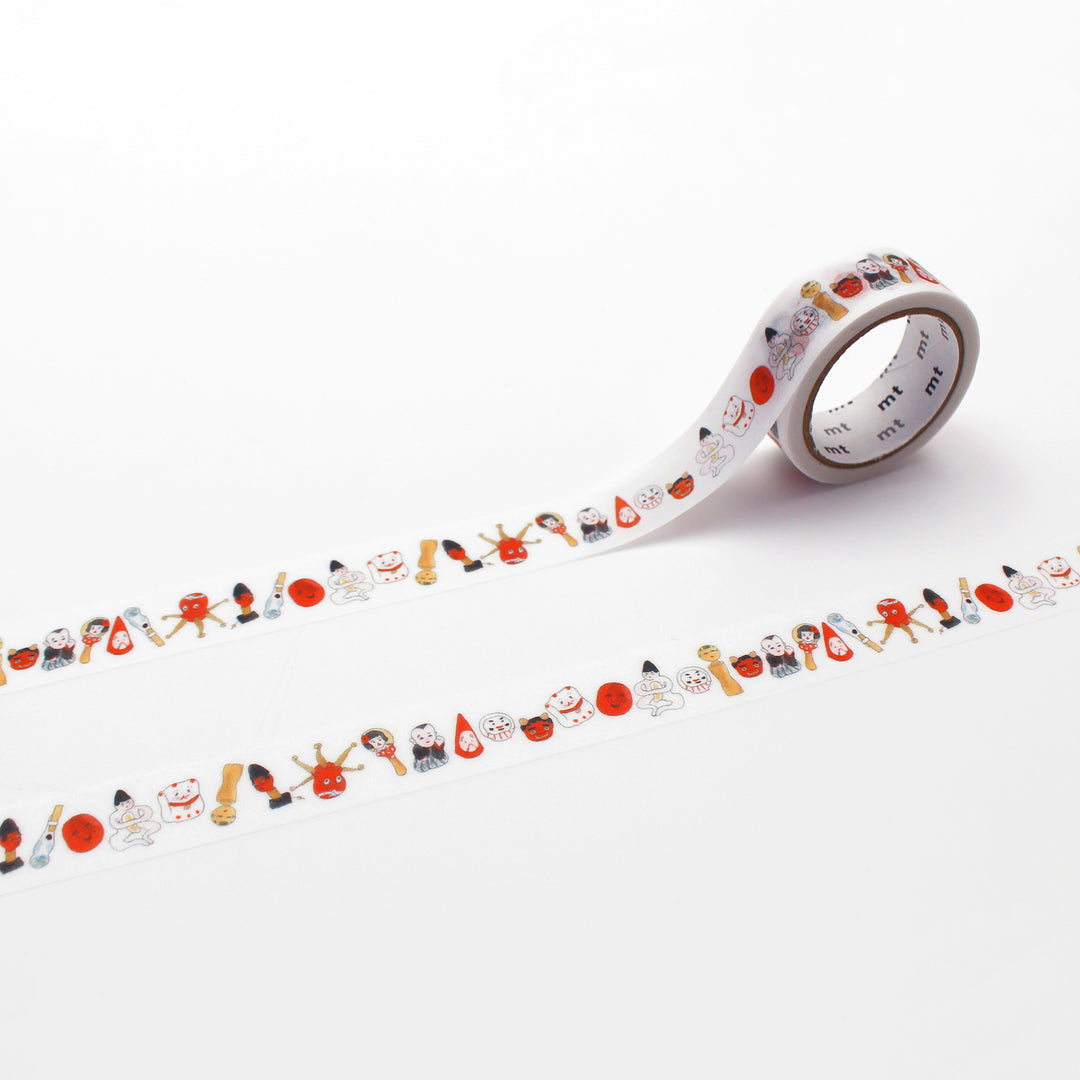 MT x Isabelle Boinot Washi Tape - Japanese Toy — roll front