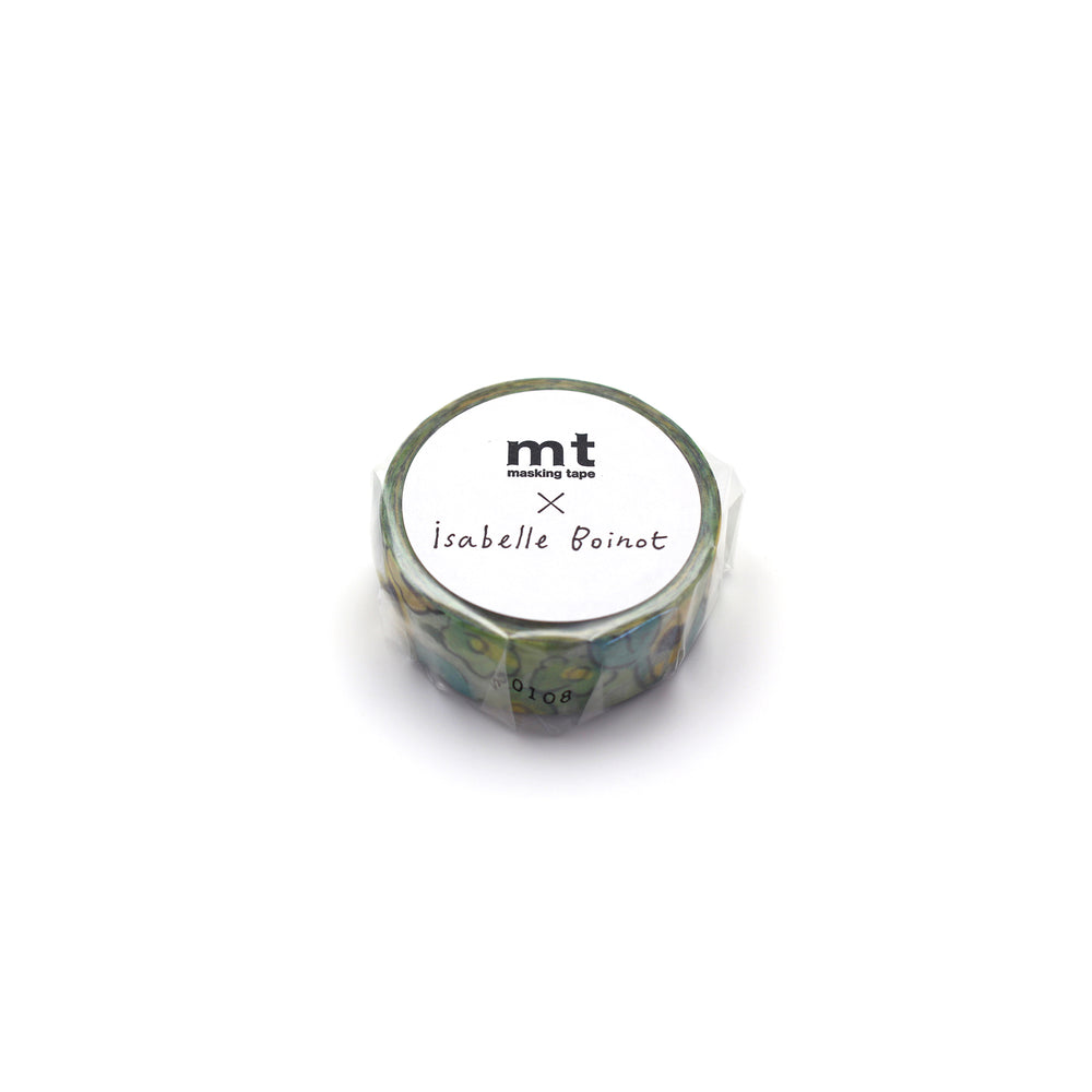 MT x Isabelle Boinot Washi Tape - Flower Patterns — pattern detail