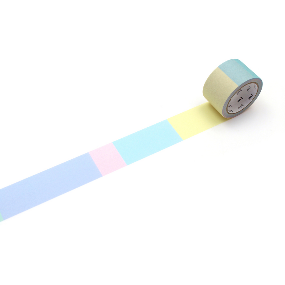 MT KakuKaku Washi Tape - Pale Color — pattern detail