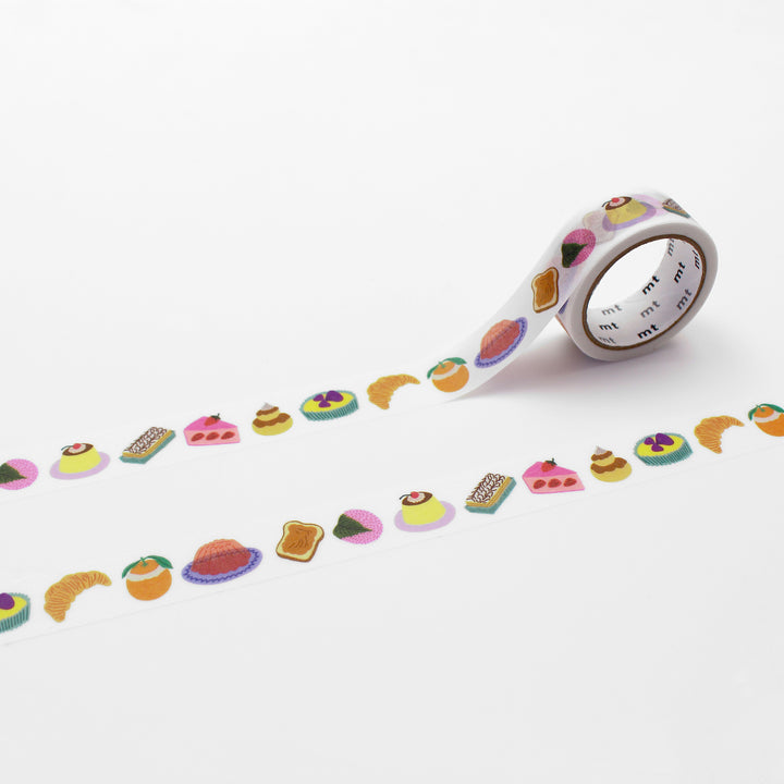 MT x Léa Maupetit Washi Tape - Desserts — roll front