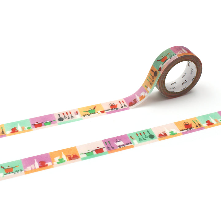MT x Maruichikyu Washi Tape - Kitchen — pattern detail