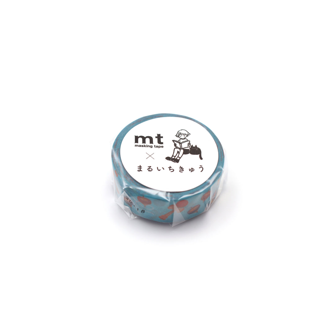 MT x Maruichikyu Washi Tape - Pastime in the Past — applied on surface