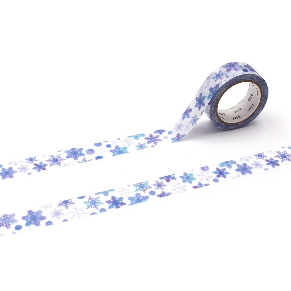 MT x Maruichikyu Washi Tape - Snowflake — pattern detail