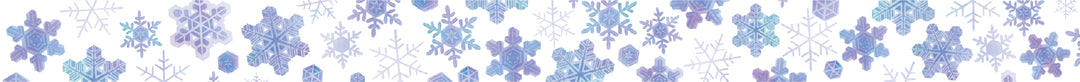MT x Maruichikyu Washi Tape - Snowflake — applied on surface