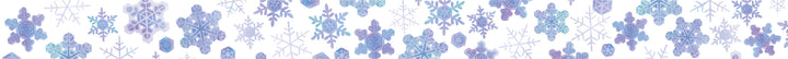 MT x Maruichikyu Washi Tape - Snowflake — applied on surface