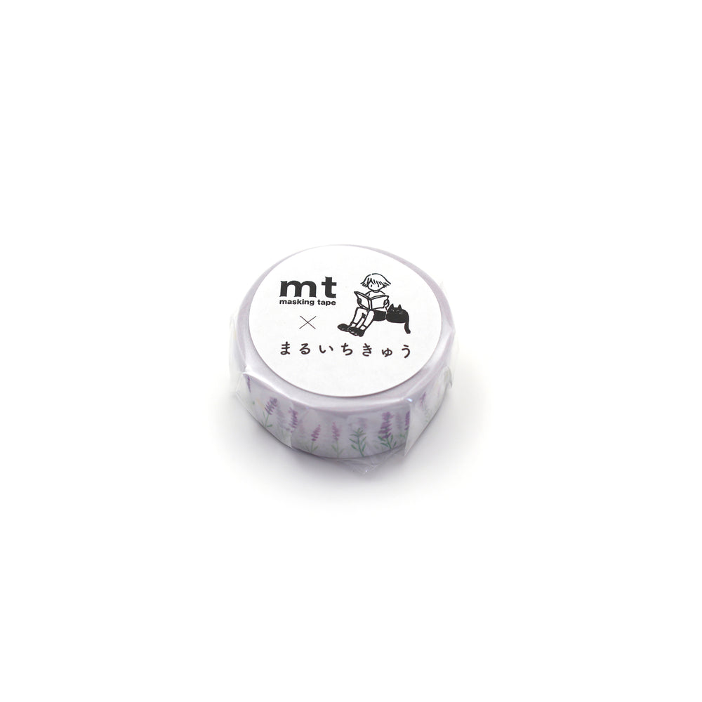 MT x Maruichikyu Washi Tape - Lavender — pattern detail
