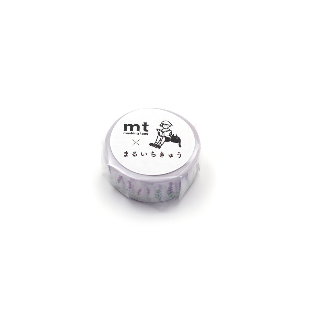 MT x Maruichikyu Washi Tape - Lavender — pattern detail