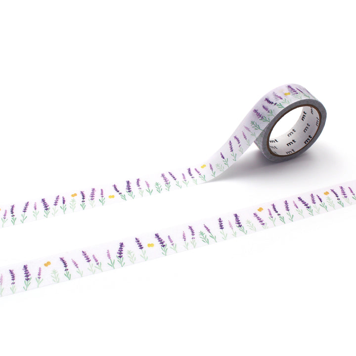 MT x Maruichikyu Washi Tape - Lavender — roll front