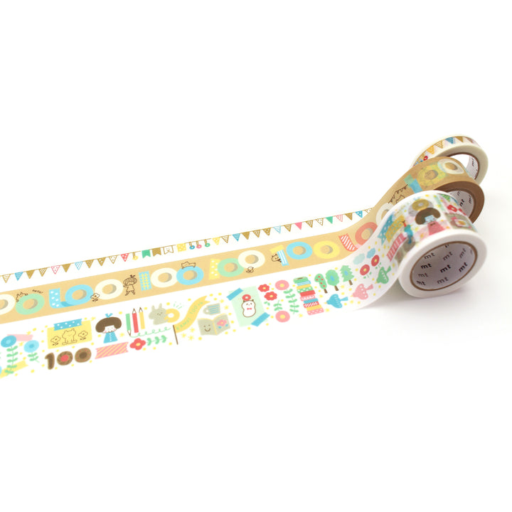 MT Tape 100th Anniversary Set - Mizutama — roll front
