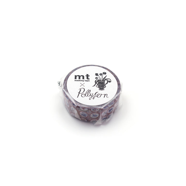MT x Polly Fern Washi Tape - Tile — pattern detail