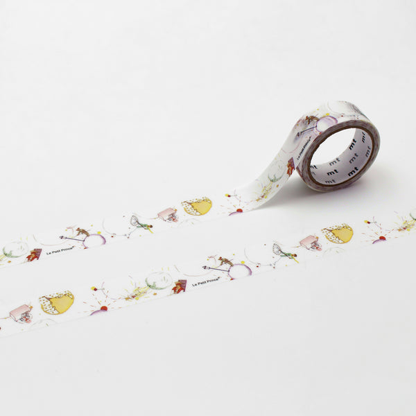 MT x Le Petit Prince Washi Tape - People Meet on Journey — roll front