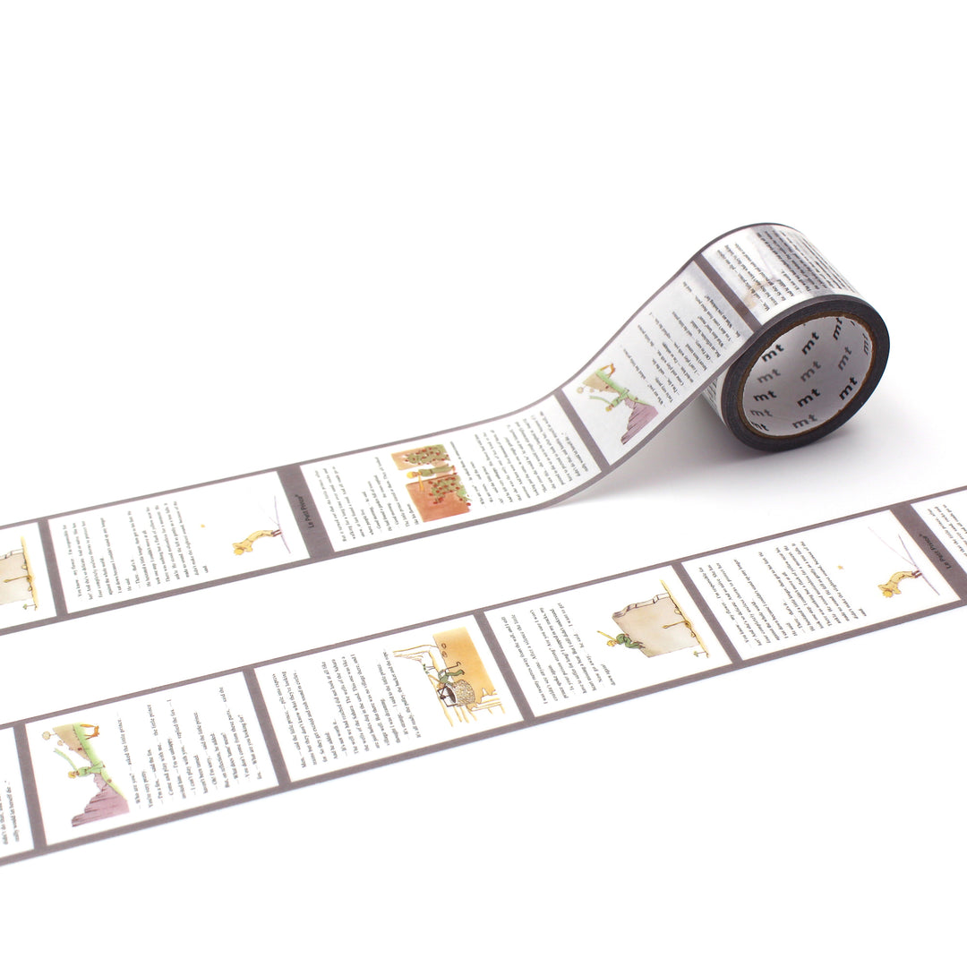 MT x Le Petit Prince Washi Tape - Illustration — roll front