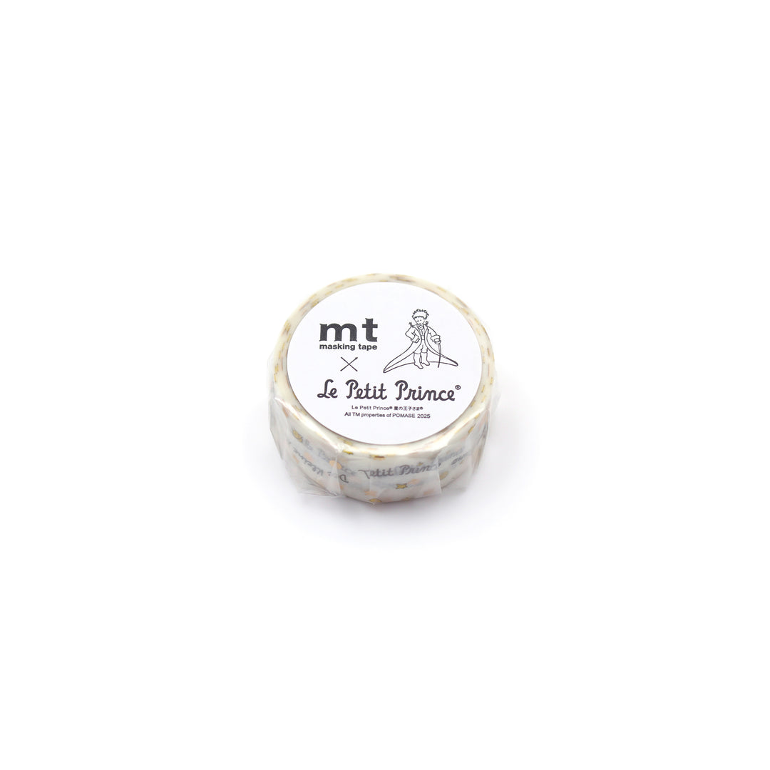 MT x Le Petit Prince Washi Tape - Title Wave — applied on surface
