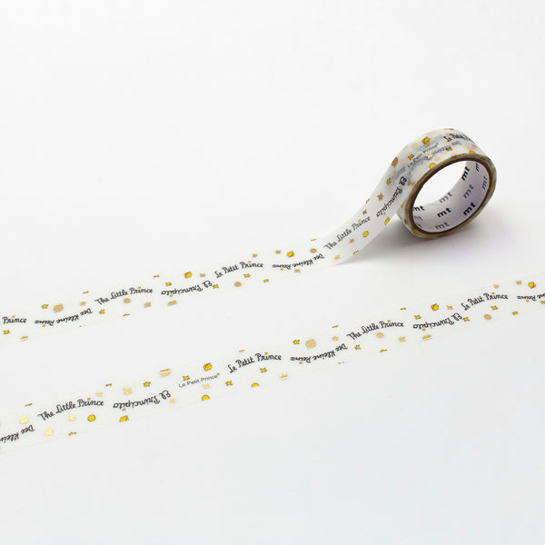 MT x Le Petit Prince Washi Tape - Title Wave — roll front