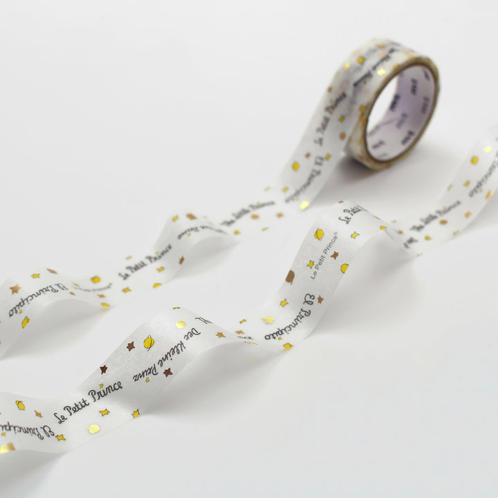 MT x Le Petit Prince Washi Tape - Title Wave — pattern detail