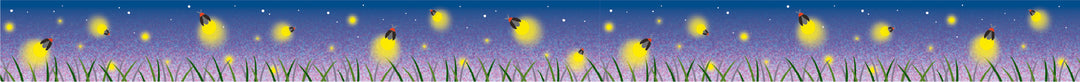 MT Trehari Washi Tape - Fireflies and Summer Scenery (Fab Tracing Paper) — pattern detail