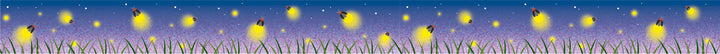 MT Trehari Washi Tape - Fireflies and Summer Scenery (Fab Tracing Paper) — pattern detail