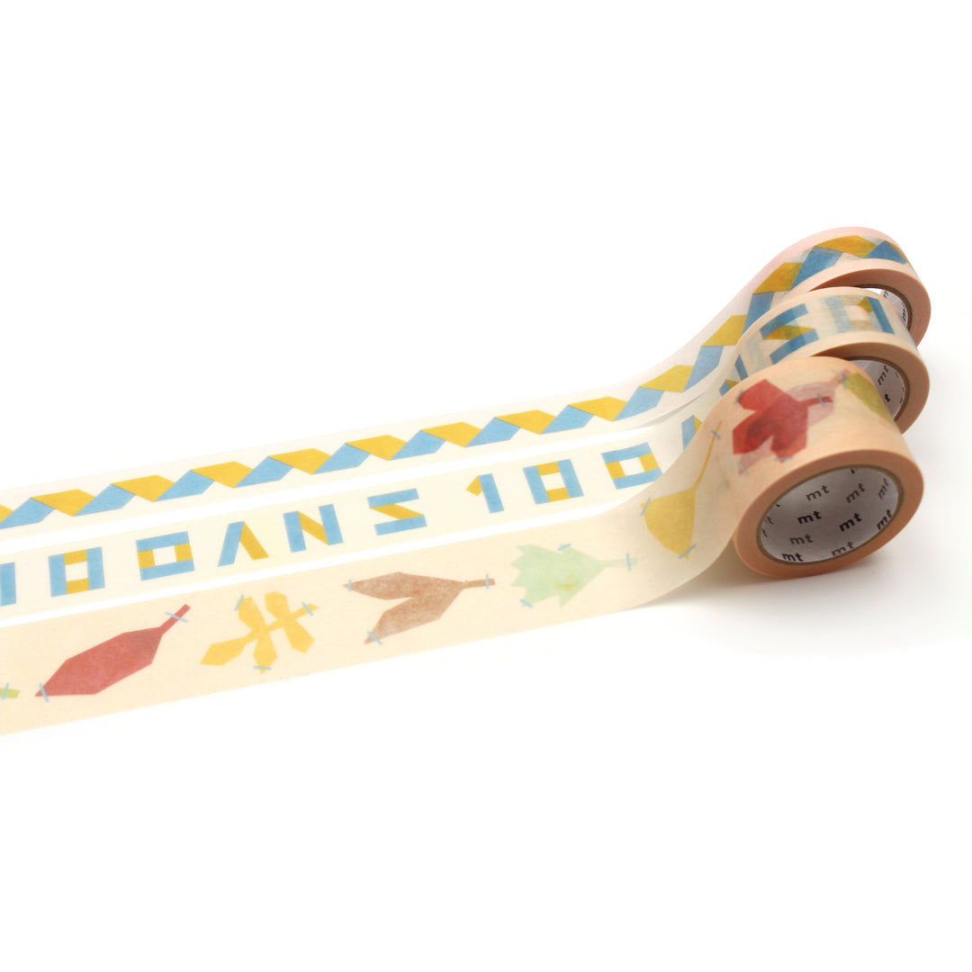 MT Tape 100th Anniversary Set - Philippe Weisbecker — pattern detail