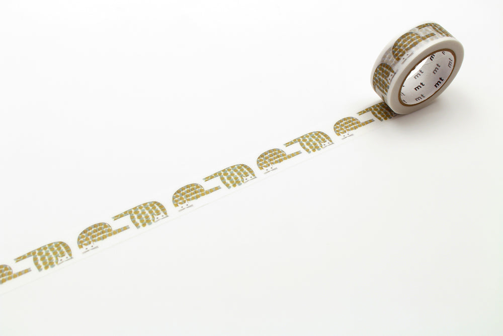 MT x Yamaguchi Ichiro Washi Tape - Neko — pattern detail