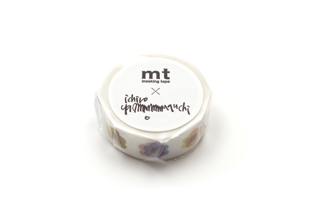 MT x Yamaguchi Ichiro Washi Tape - Hana Head — applied on surface