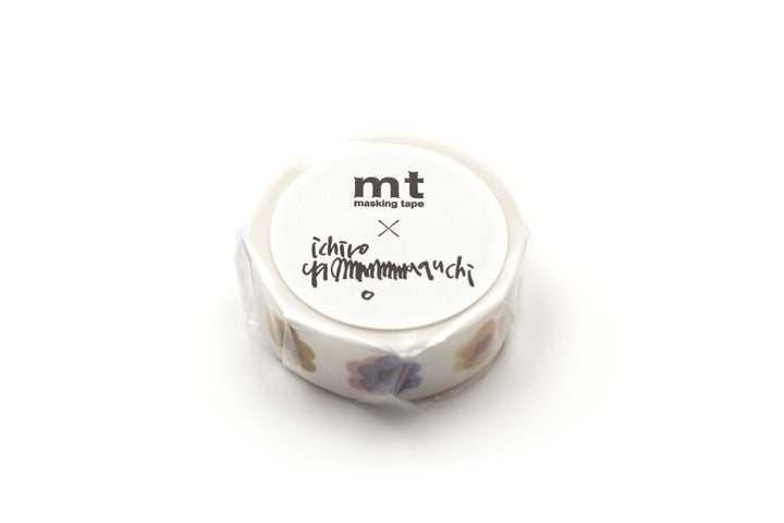 MT x Yamaguchi Ichiro Washi Tape - Hana Head — applied on surface