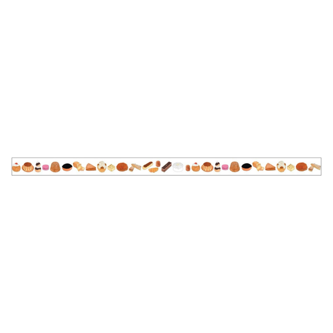 MT x Isabelle Boinot Washi Tape - French Sweets — applied on surface