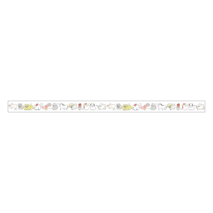 MT x Isabelle Boinot Washi Tape - Zodiac — applied on surface