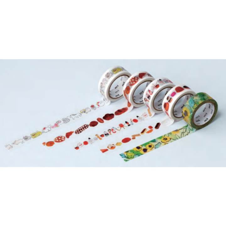 MT x Isabelle Boinot Washi Tape - Baguette — with packaging