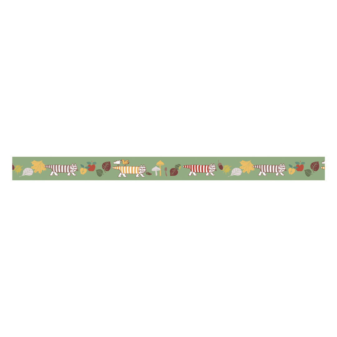 MT x Lisa Larson Washi Tape - Autumn Mikey — with packaging