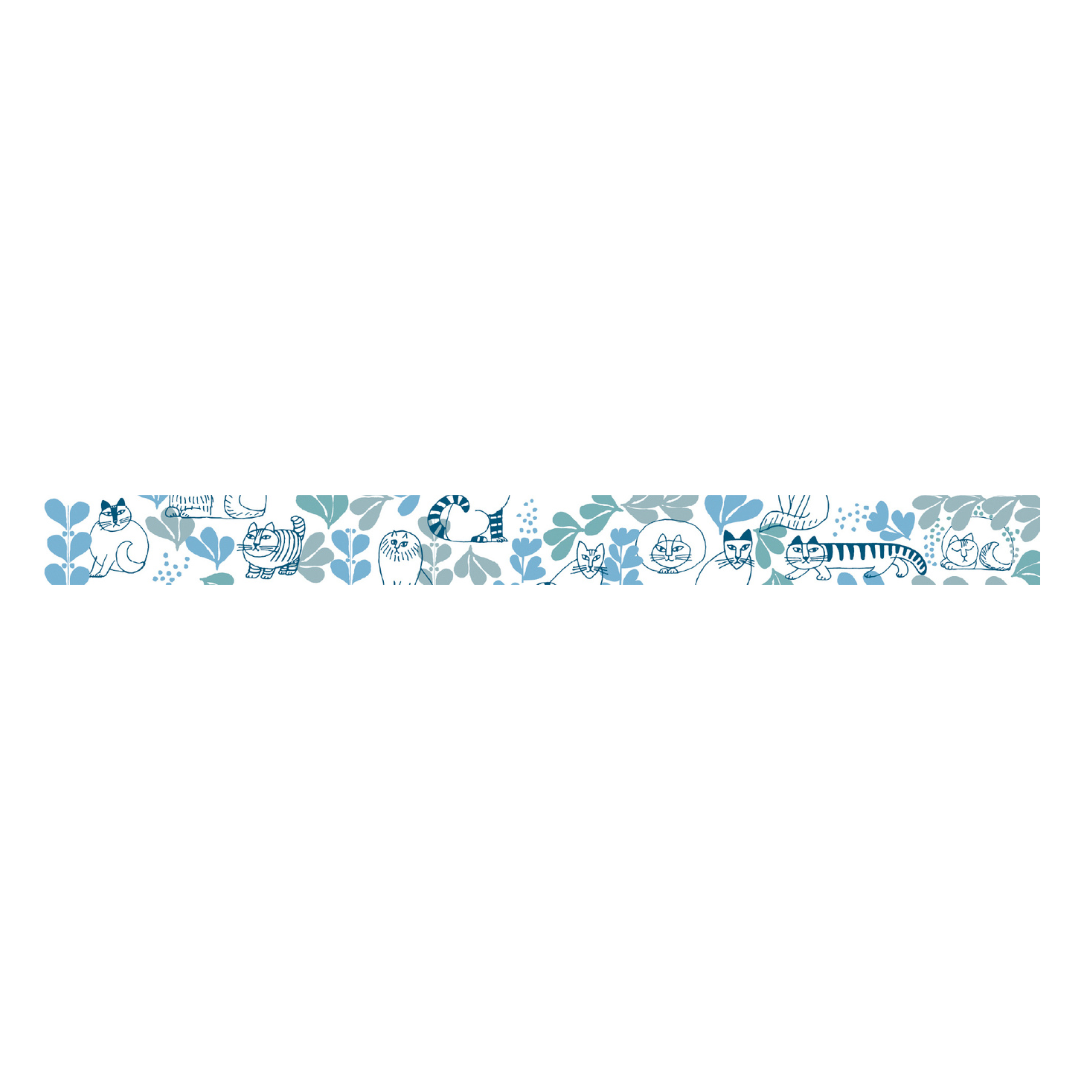 MT x Lisa Larson Washi Tape - Leaves Series — with packaging