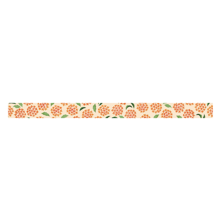 MT x Maruichikyu Washi Tape - Osmanthus — applied on surface