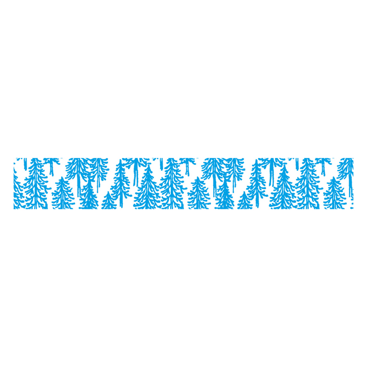 MT x Mina Perhonen Washi Tape - Flocky Metsa — roll side