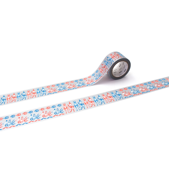 MT x Mina Perhonen Washi Tape - Fun — roll front