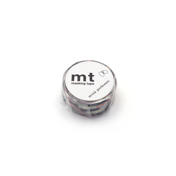 MT x Mina Perhonen Washi Tape - Luminescent Light Collage — applied on surface