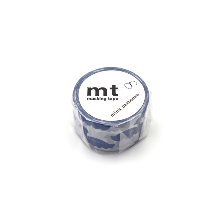 MT x Mina Perhonen Washi Tape - Sea Birds — applied on surface