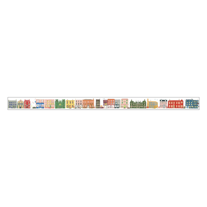 MT x Polly Fern Washi Tape - Street — applied on surface